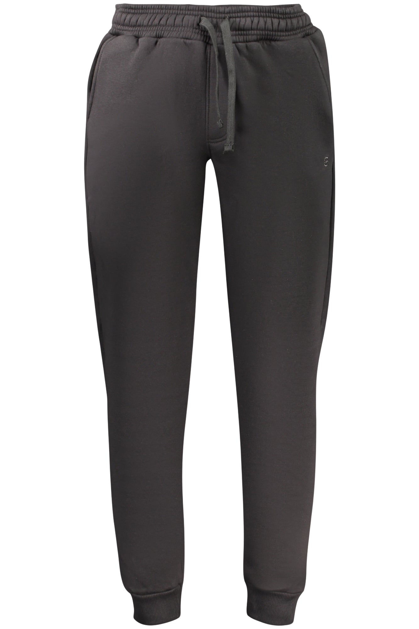 COVERI MOVING Herren-Trainingshose schwarz – Fleece Jogginghose mit elastischem Bund Schwarz