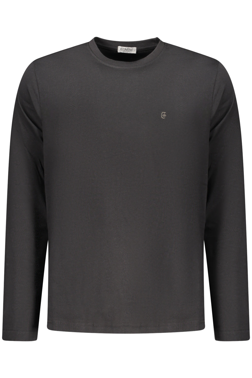 COVERI MOVING Herren Langarm-T-Shirt Schwarz