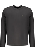 COVERI MOVING Herren Langarm-T-Shirt Schwarz