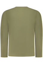 COVERI MOVING Herren Langarm-T-Shirt, Grün