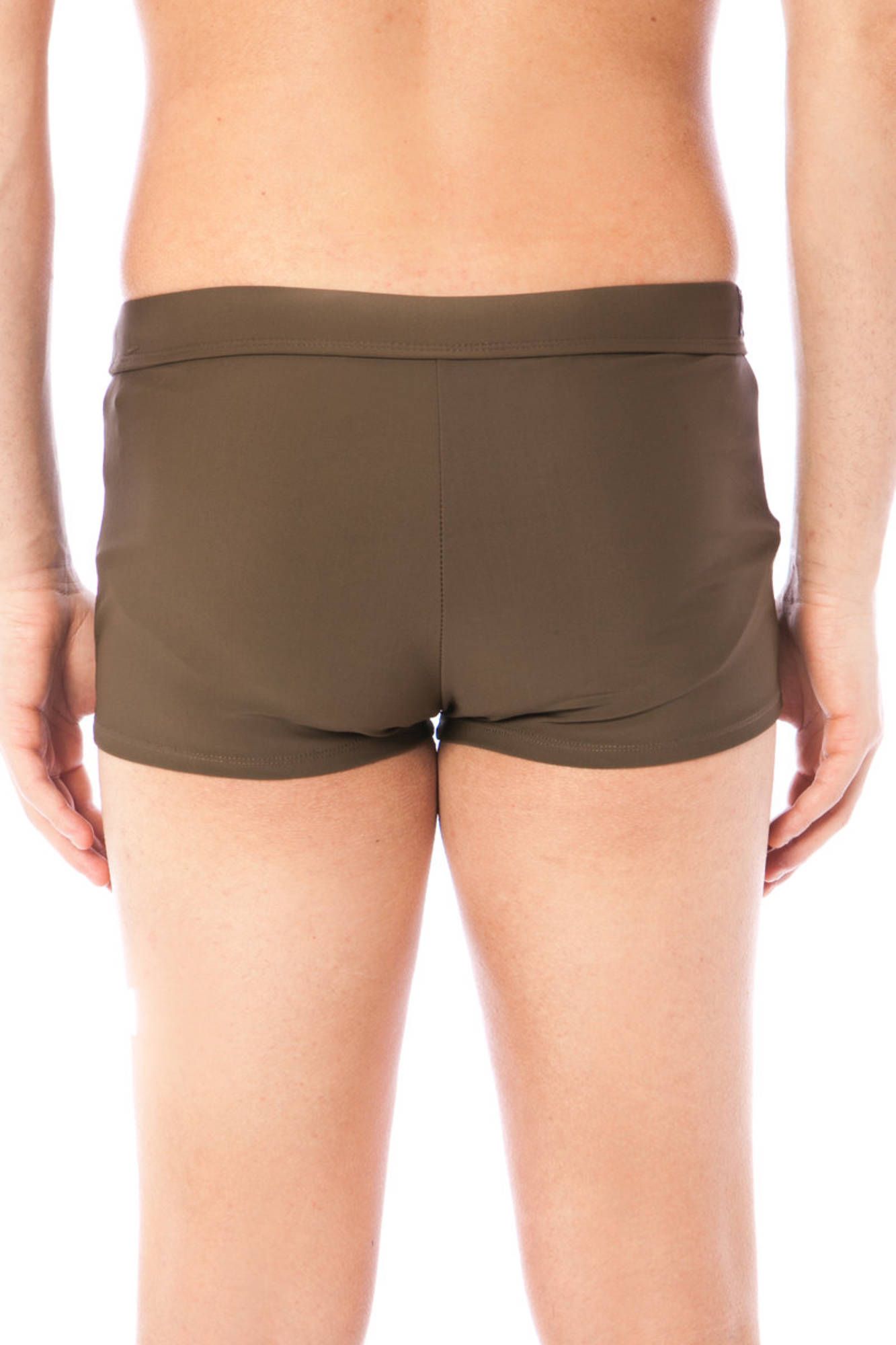 DATCH Badehose Herren – Unter Grünem Mann Kostümteil mit Schnürsenkel Grün