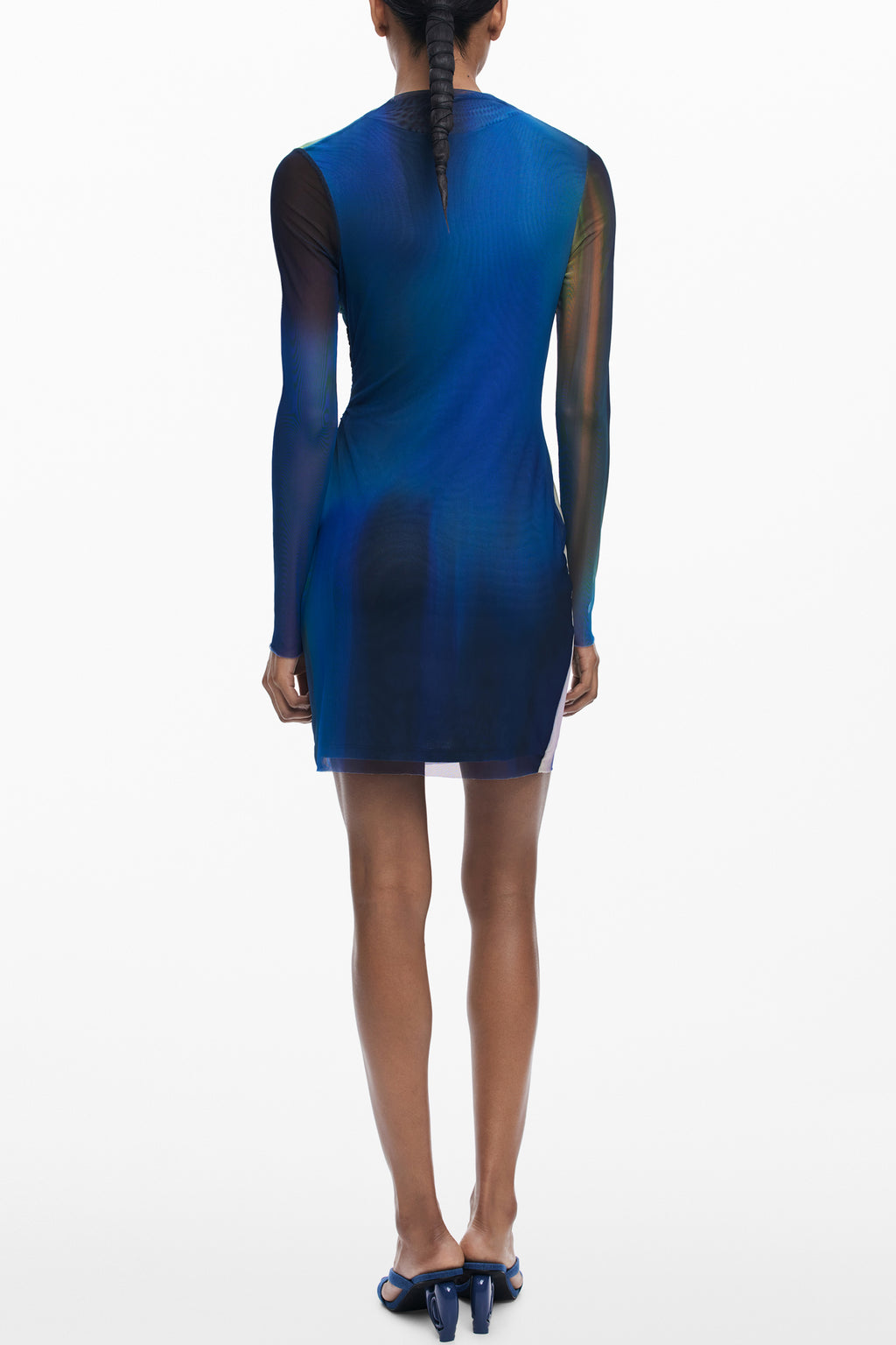 DESIGUAL KURZES KLEID FÜR DAMEN IN BLAU