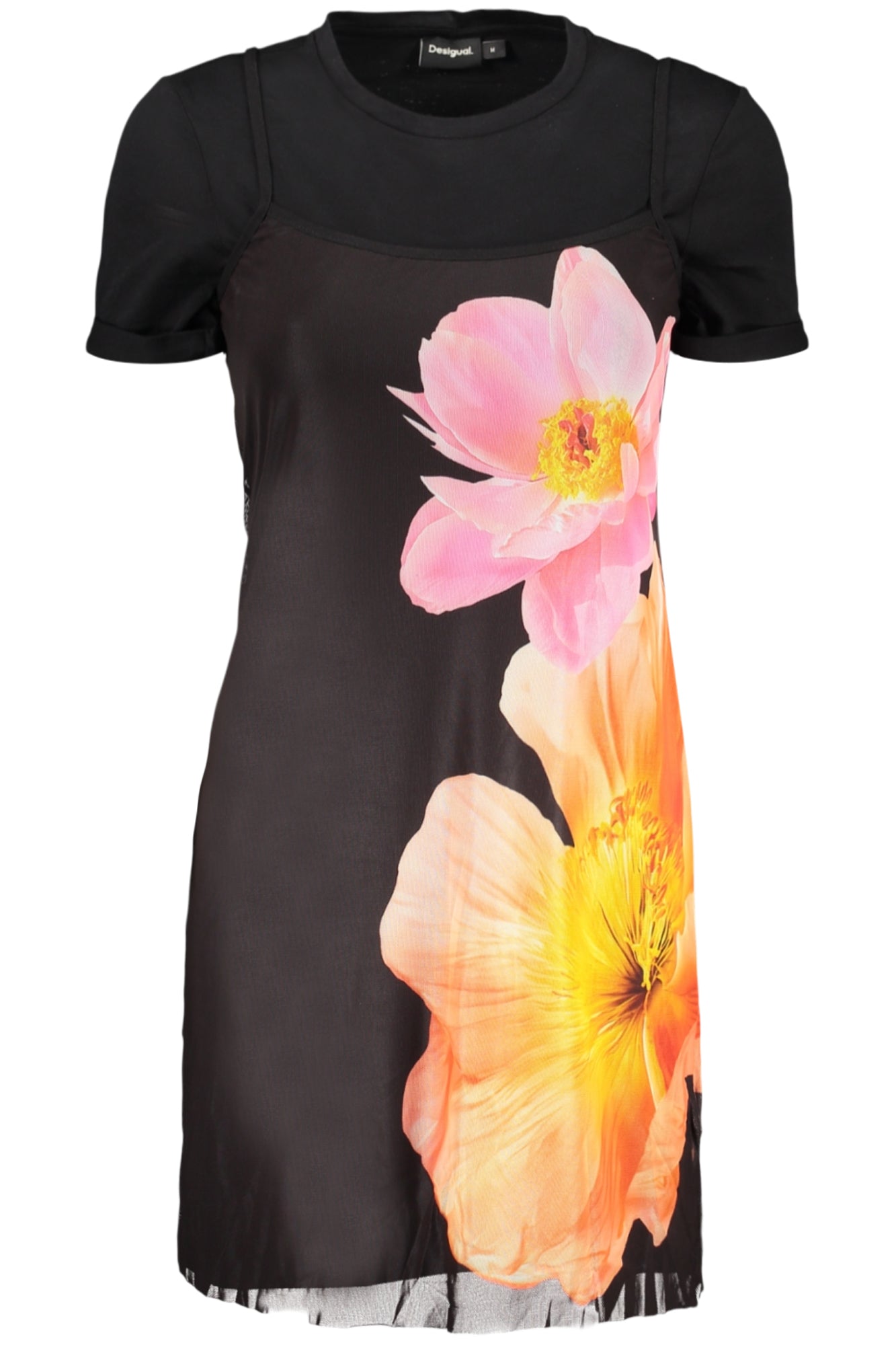 DESIGUAL Damen Kleider – Kurzarm günstig online kaufen Schwarz