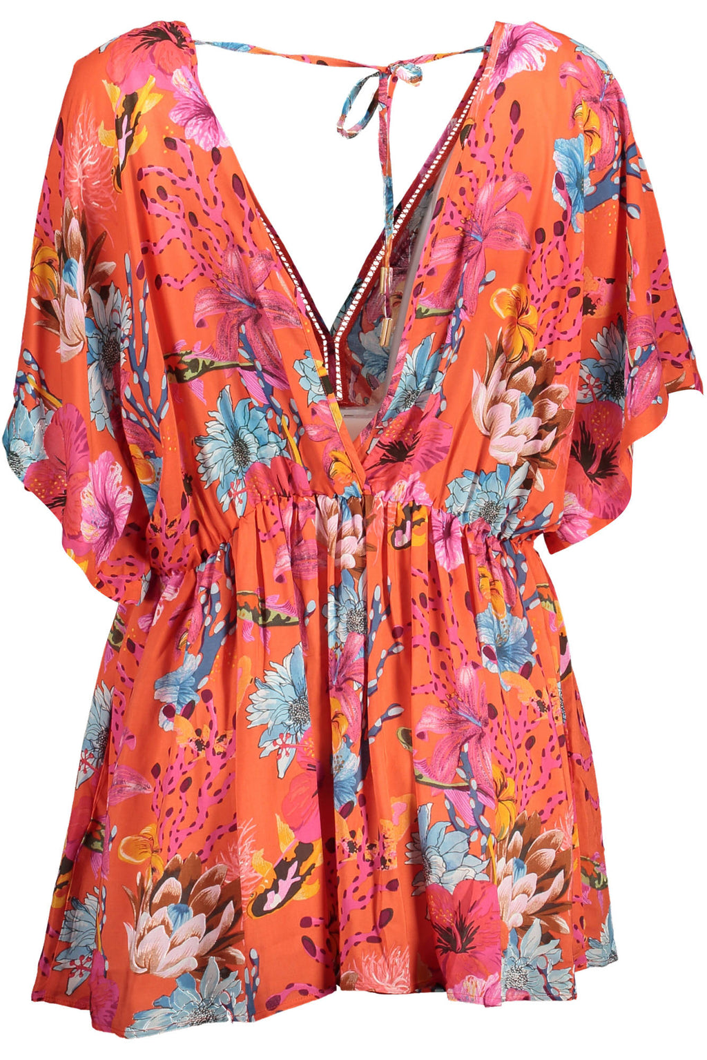 DESIGUAL KURZES KLEID FÜR FRAUEN ROT