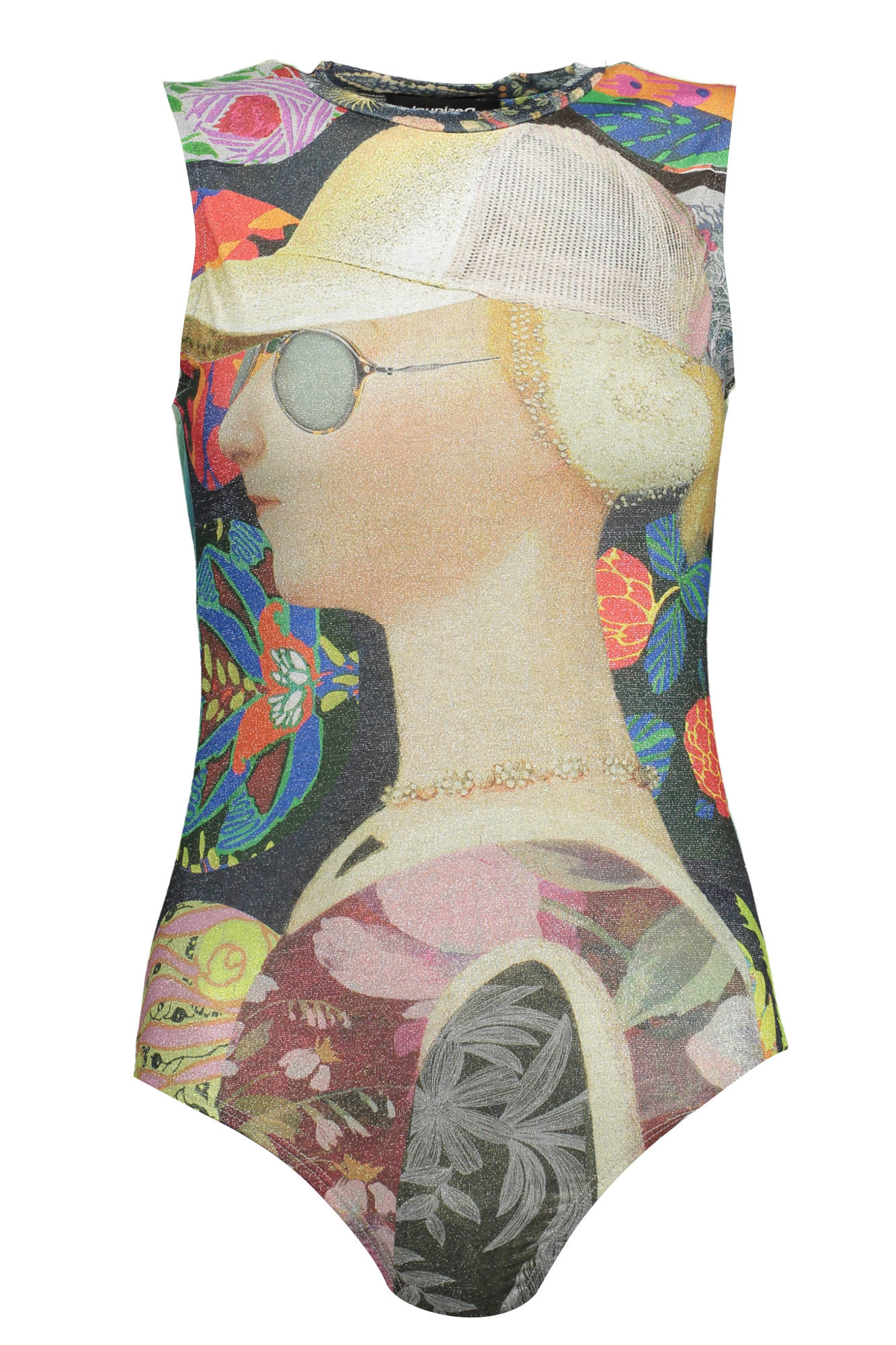DESIGUAL Damen Body – Tank-top-body günstig online kaufen Grün Hauptbild