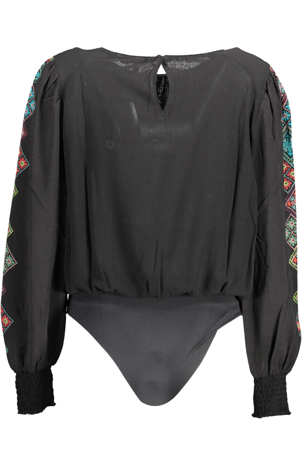 DESIGUAL KÖRPER LANGARM FRAU SCHWARZ