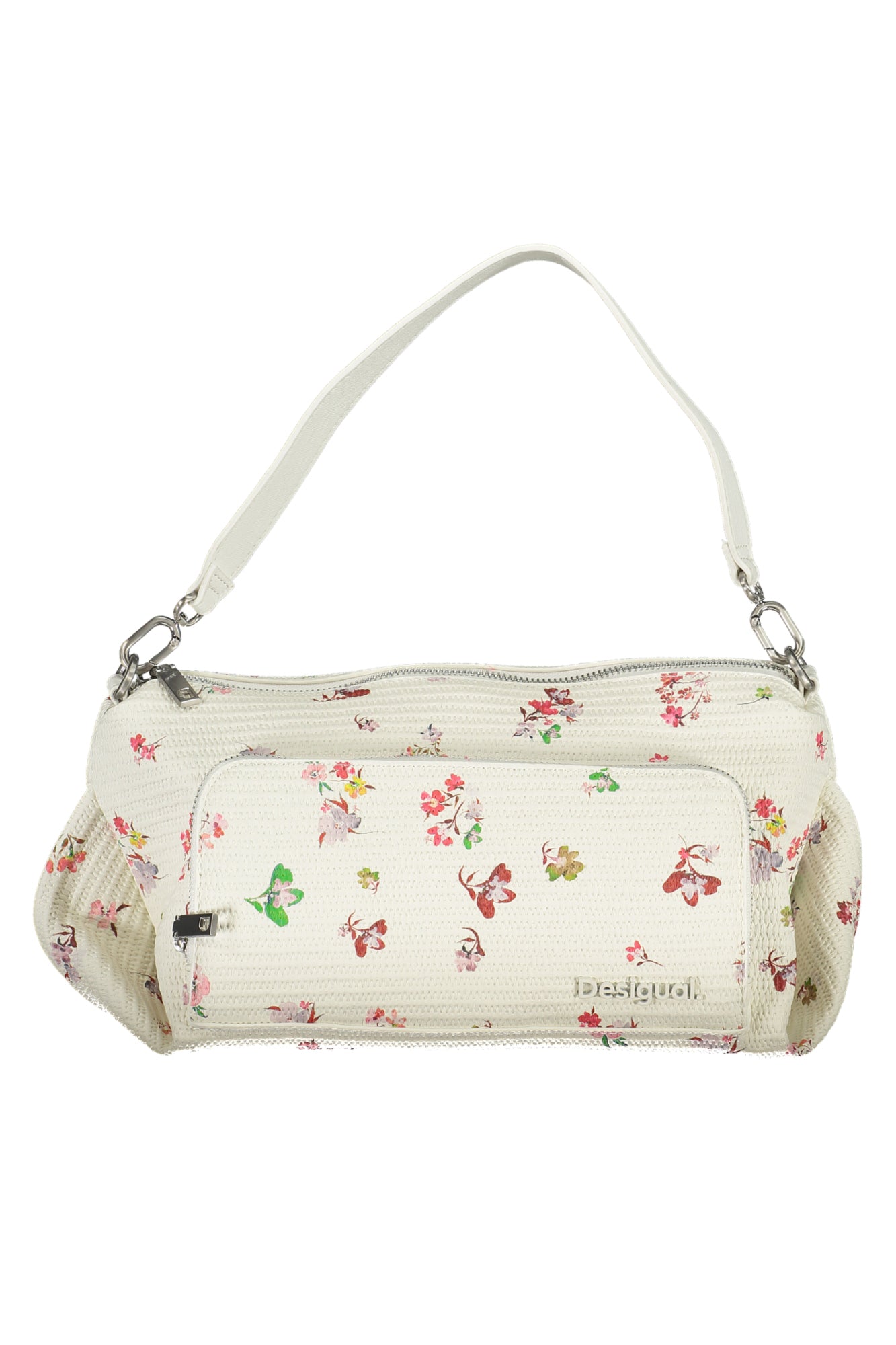 DESIGUAL Damentasche Weiß – Fantasie-Tasche mit abnehmbarem Griff | soulluna.de Weiß
