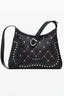 DESIGUAL Damen Tasche schwarz – Verstellbarer Schultergurt mit Nieten-Details | Herbst/Winter Schwarz