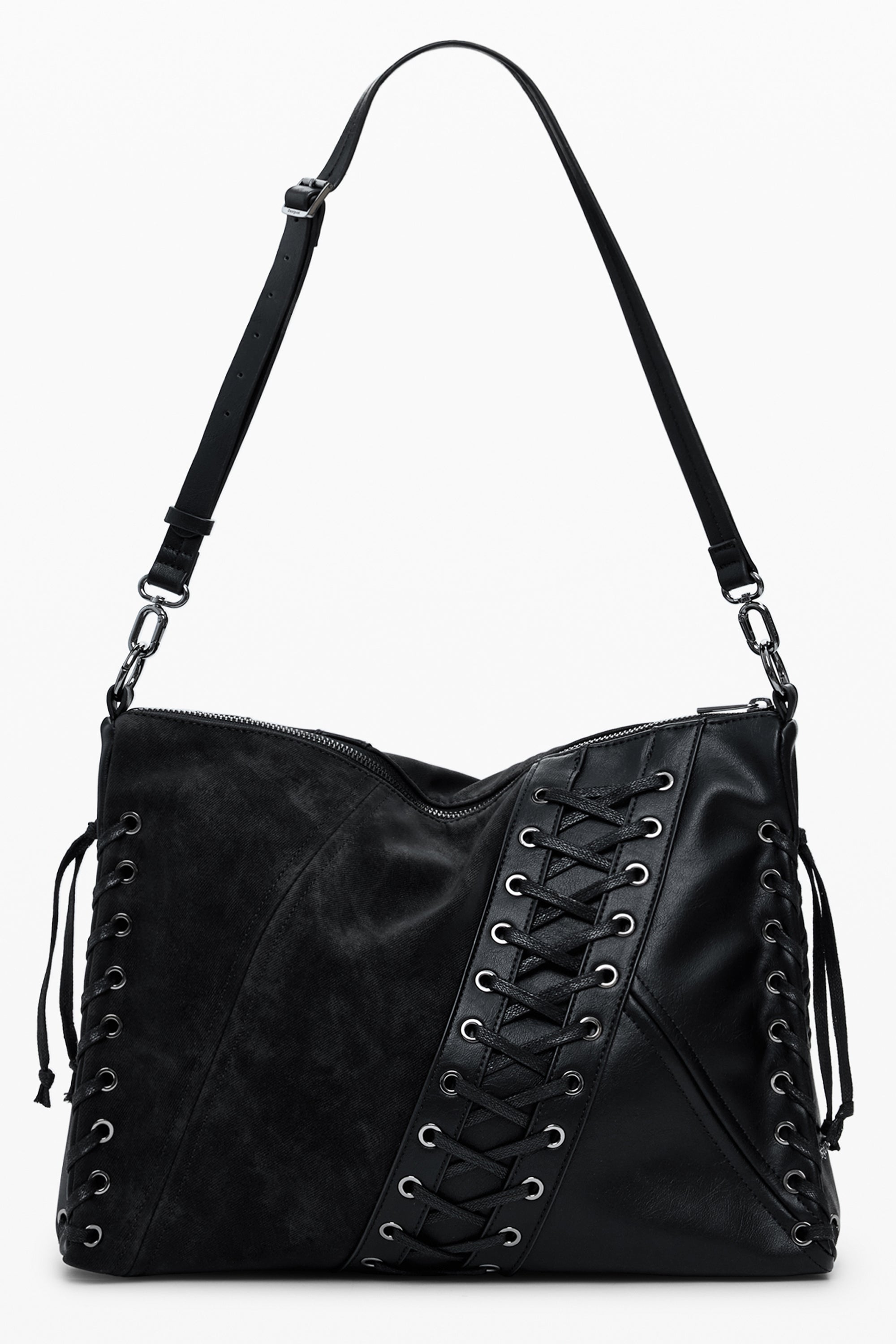 DESIGUAL DAMEN SCHWARZE TASCHE Hauptbild