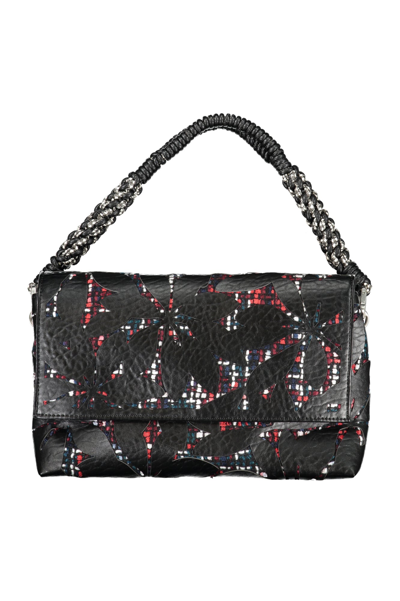DESIGUAL Damen Tasche schwarz – Abnehmbarer Schultergurt mit Kontrastdetails | soulluna.de Schwarz