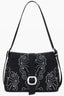 DESIGUAL Damen Tasche schwarz – Verstellbare Schultertasche mit Nieten-Details | soulluna.de Schwarz