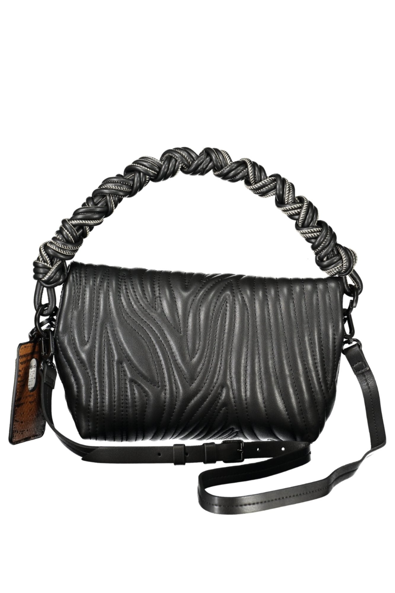 DESIGUAL Damen Taschen – Helium Trokel Ecru, mit Taschen Schwarz