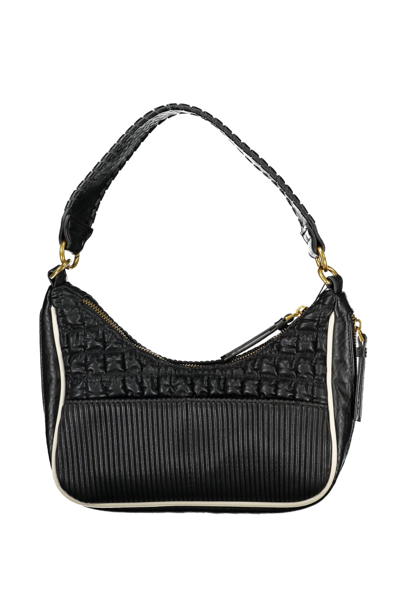 DESIGUAL Damen Tasche schwarz – Abnehmbarer Schultergurt & praktische Außentaschen Zweitbild