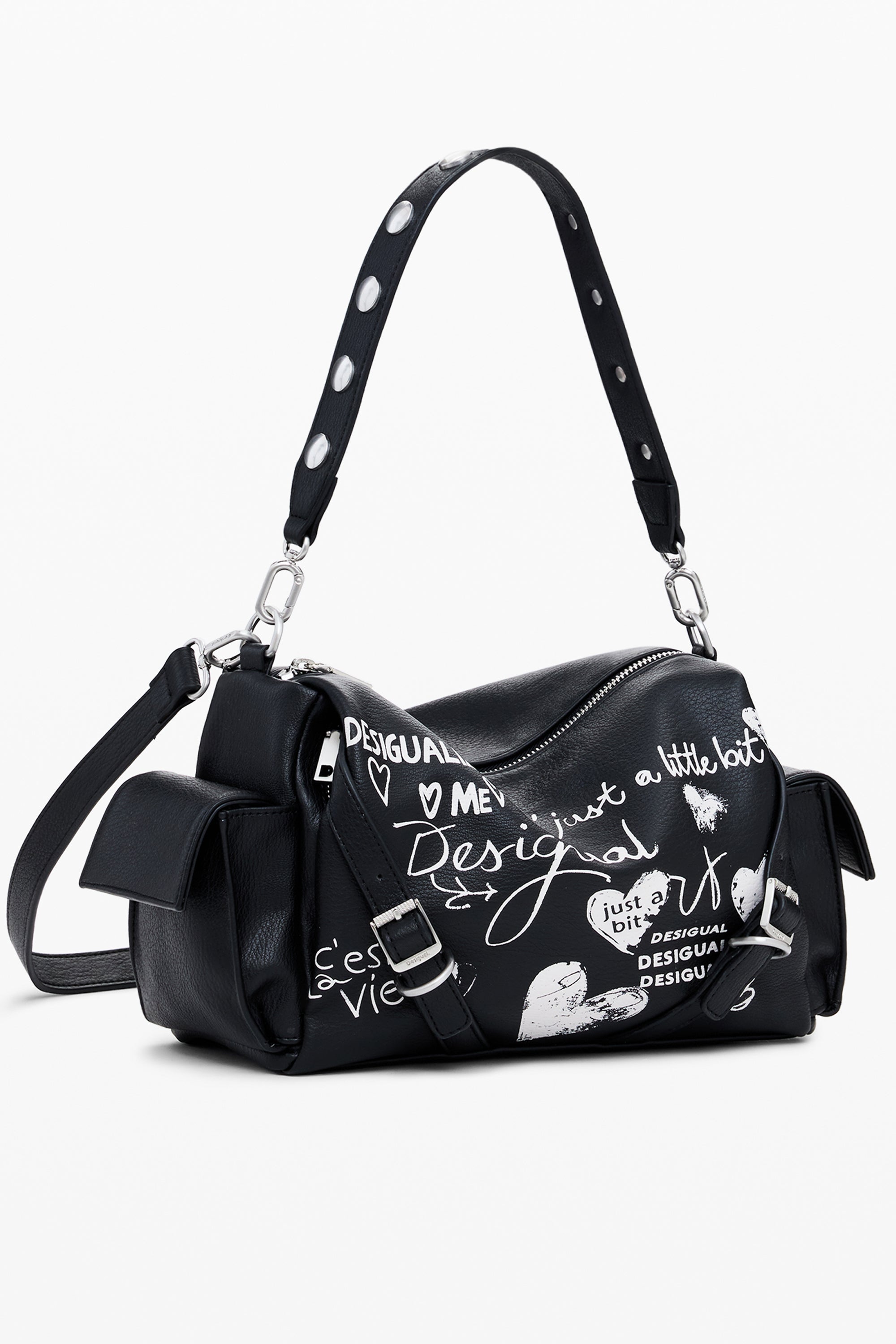 DESIGUAL DAMEN SCHWARZE TASCHE Zweitbild