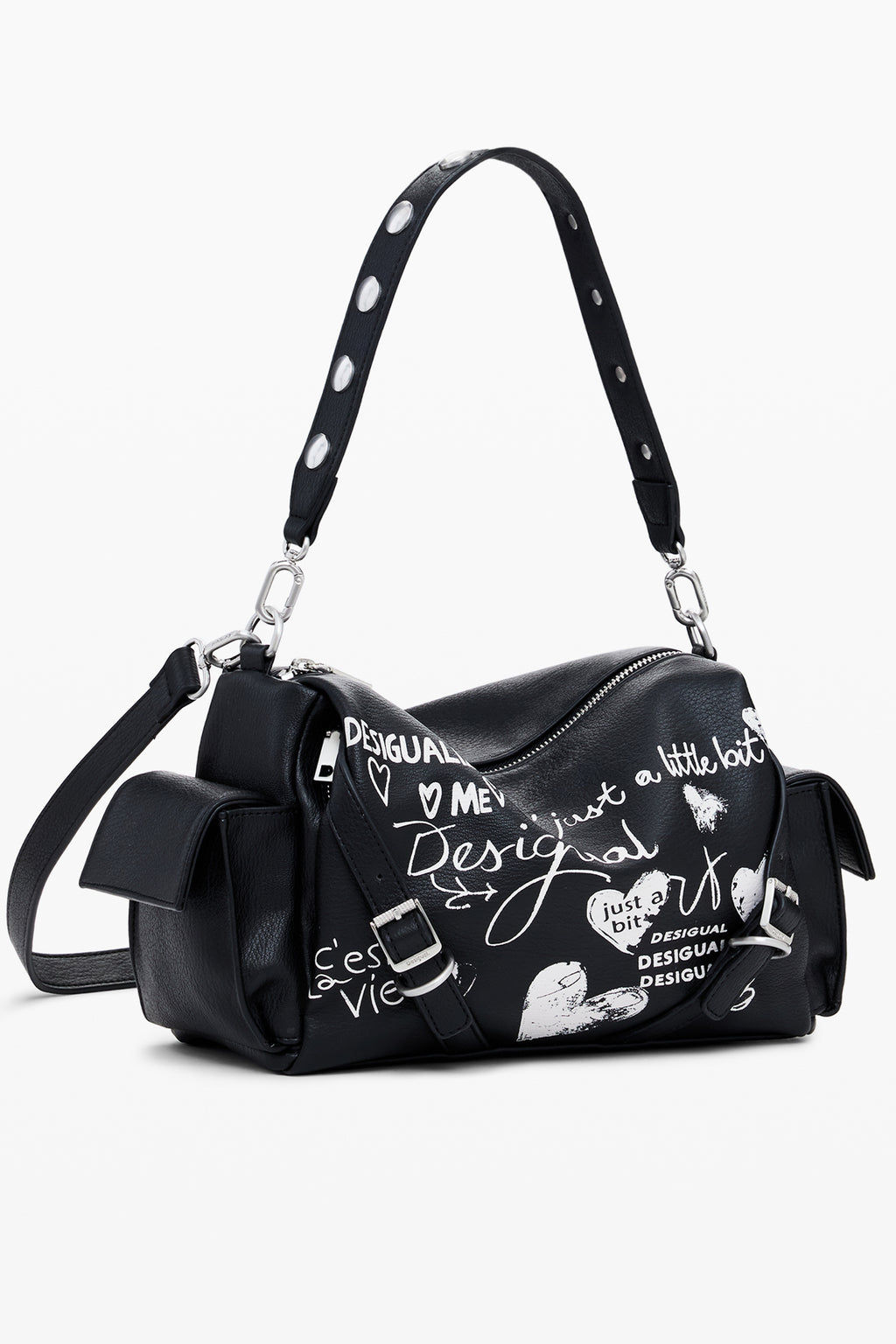 DESIGUAL DAMEN SCHWARZE TASCHE
