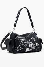 DESIGUAL DAMEN SCHWARZE TASCHE