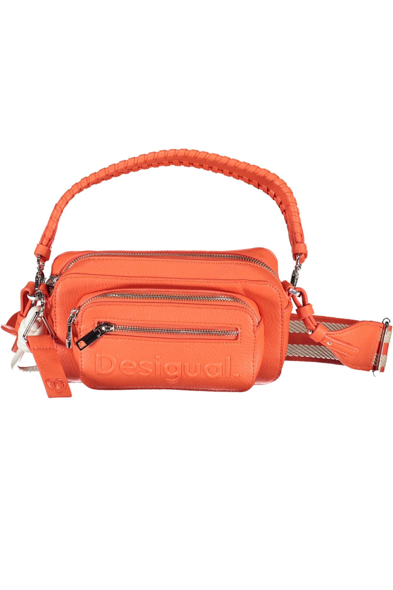 DESIGUAL Gelbe Damentasche – Modische Schultertasche für den Frühling & Sommer Rosa