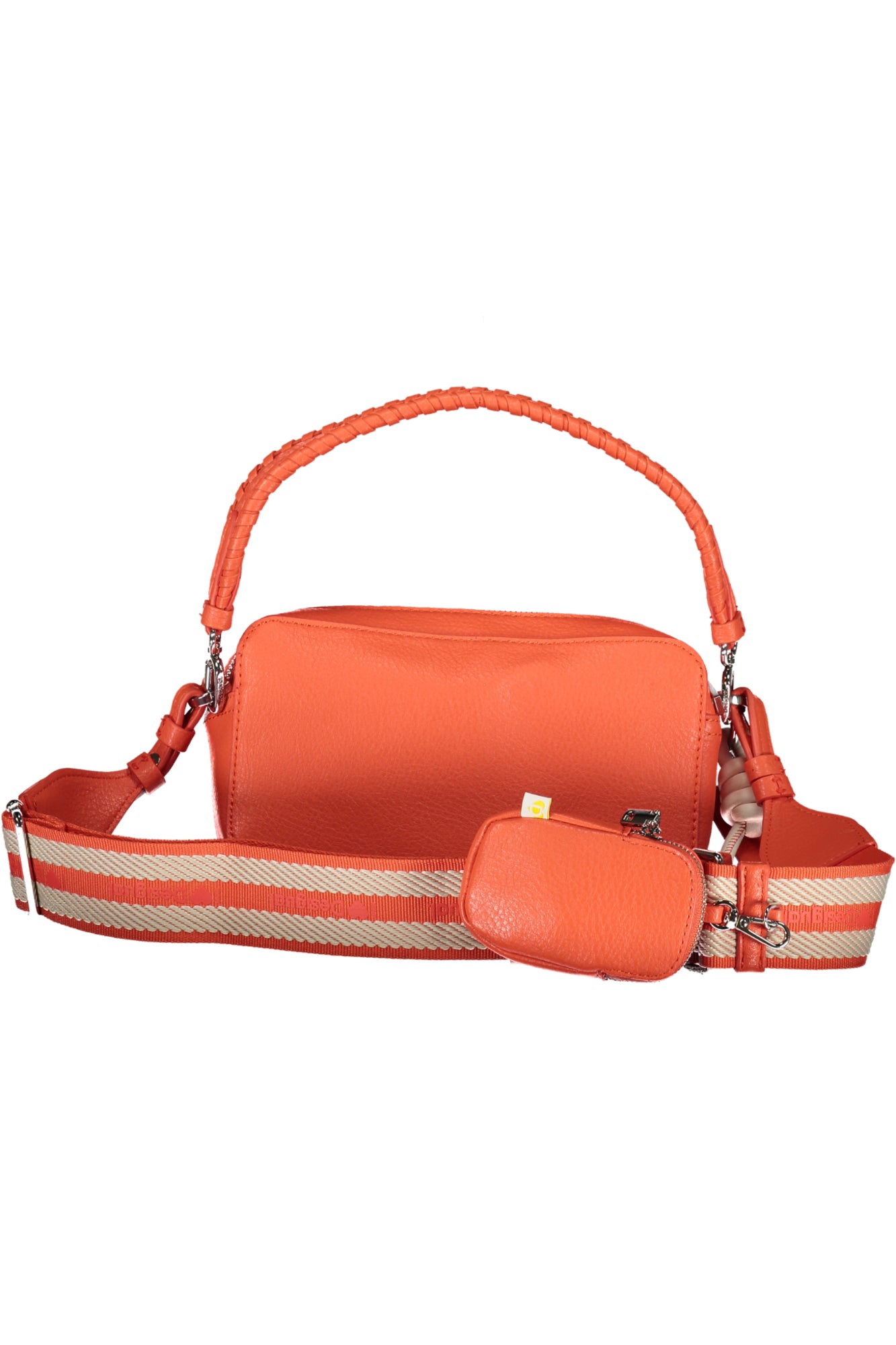 DESIGUAL Gelbe Damentasche – Modische Schultertasche für den Frühling & Sommer Rosa