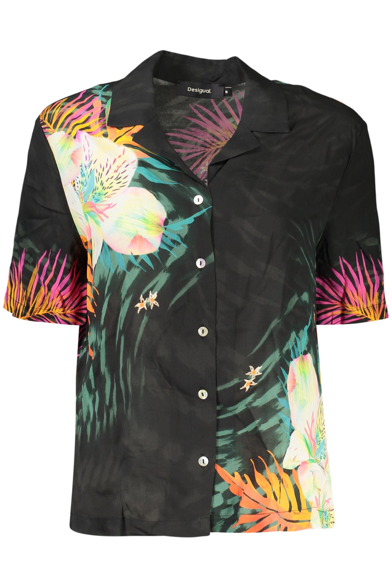DESIGUAL Damen Hemden Schwarz