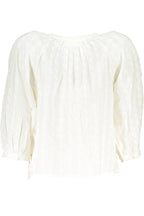 DESIGUAL DAMEN LANGARMHEMD WEISS