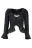 DESIGUAL LANGARMSHIRT DAMEN SCHWARZ