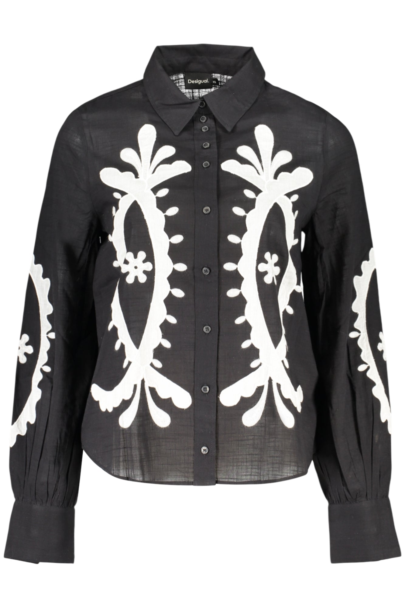 DESIGUAL Damen Hemden Schwarz