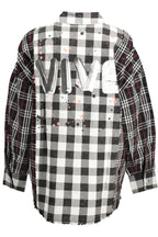 DESIGUAL LANGARM-HEMD DAMEN SCHWARZ