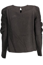 DESIGUAL LANGARM-HEMD DAMEN SCHWARZ