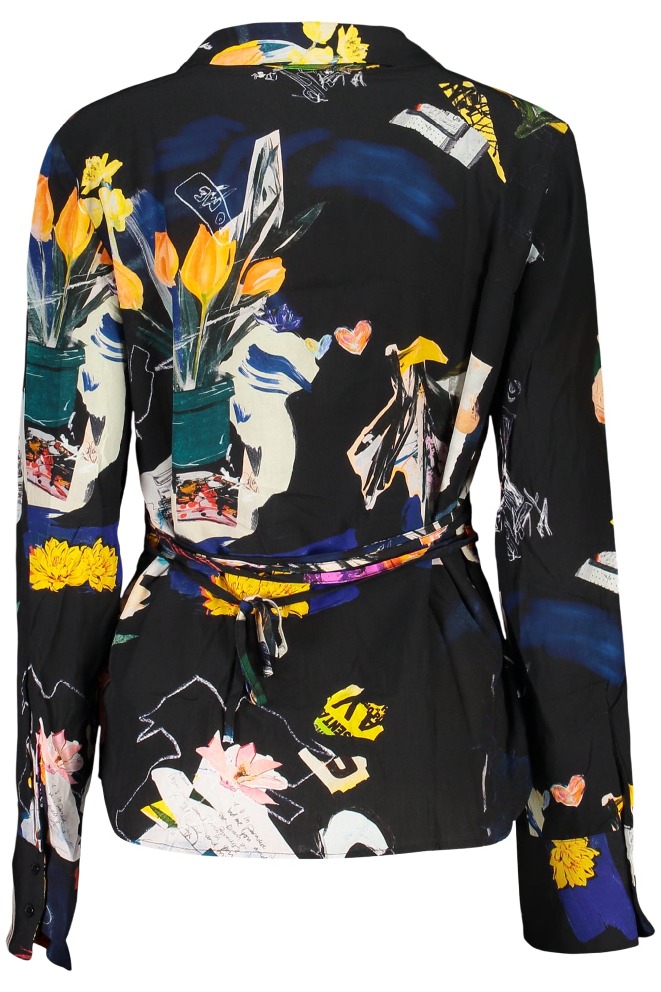 DESIGUAL Damen Hemden Schwarz