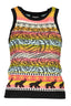 DESIGUAL DAMEN SCHWARZES TANKTOP