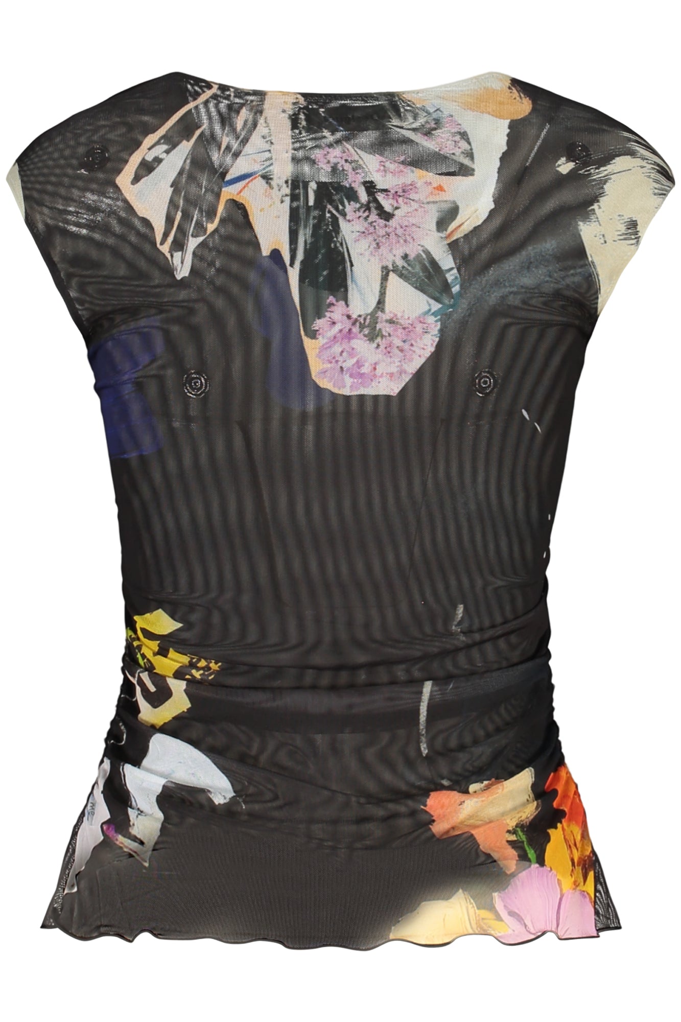 DESIGUAL Damen Tanktop Schwarz
