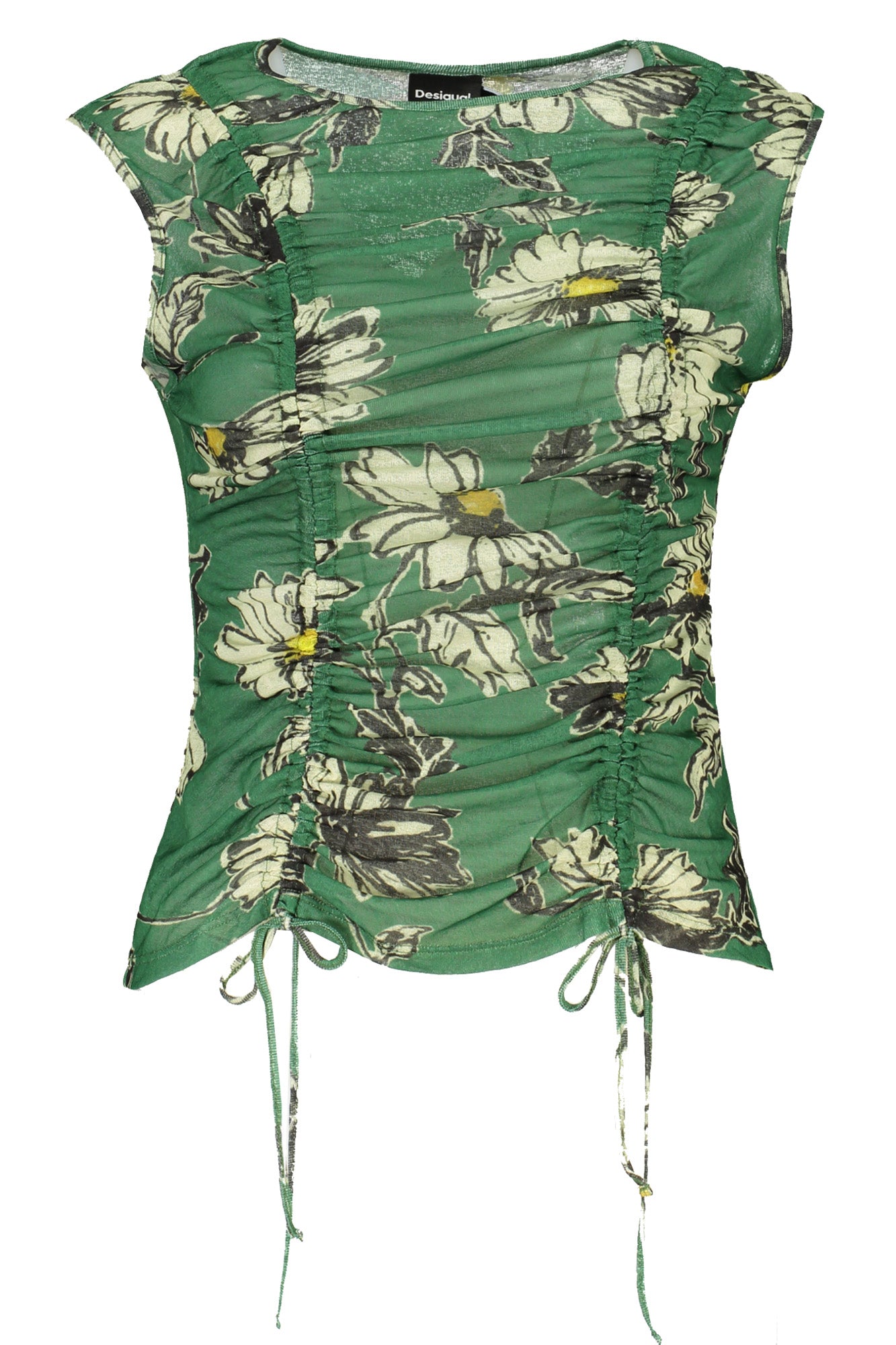 DESIGUAL GRÜNES DAMEN-TANKTOP