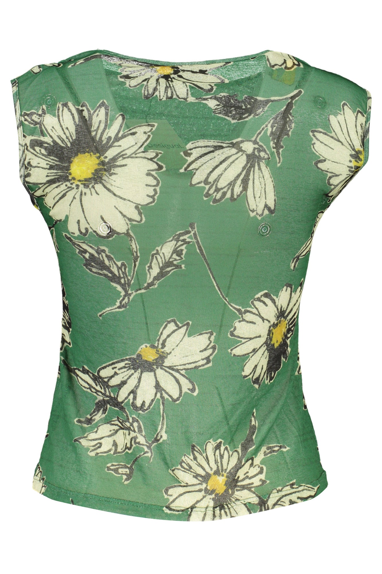 DESIGUAL GRÜNES DAMEN-TANKTOP