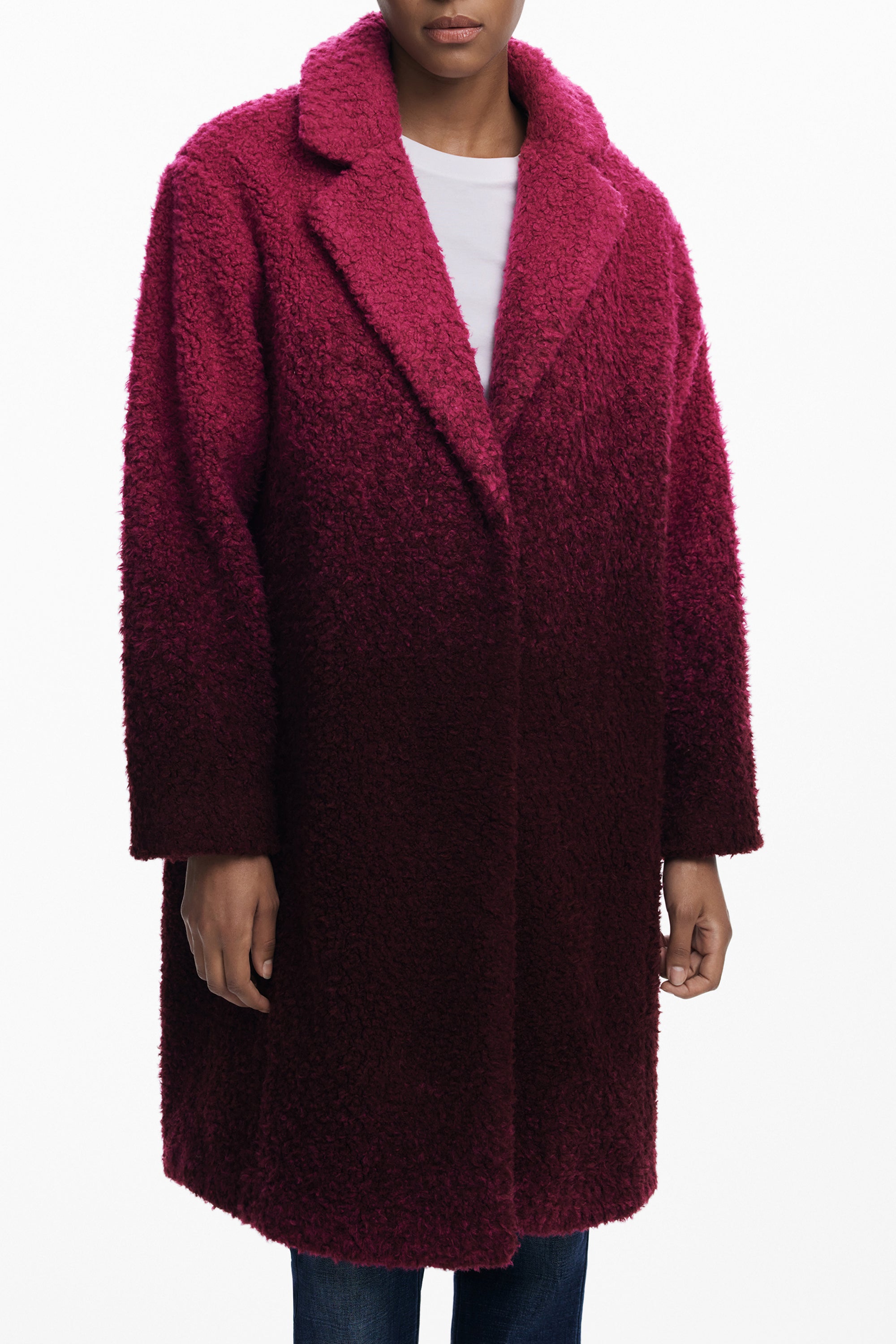 DESIGUAL ROSA MANTEL FÜR DAMEN Hauptbild