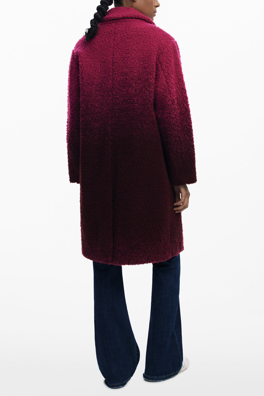 DESIGUAL ROSA MANTEL FÜR DAMEN