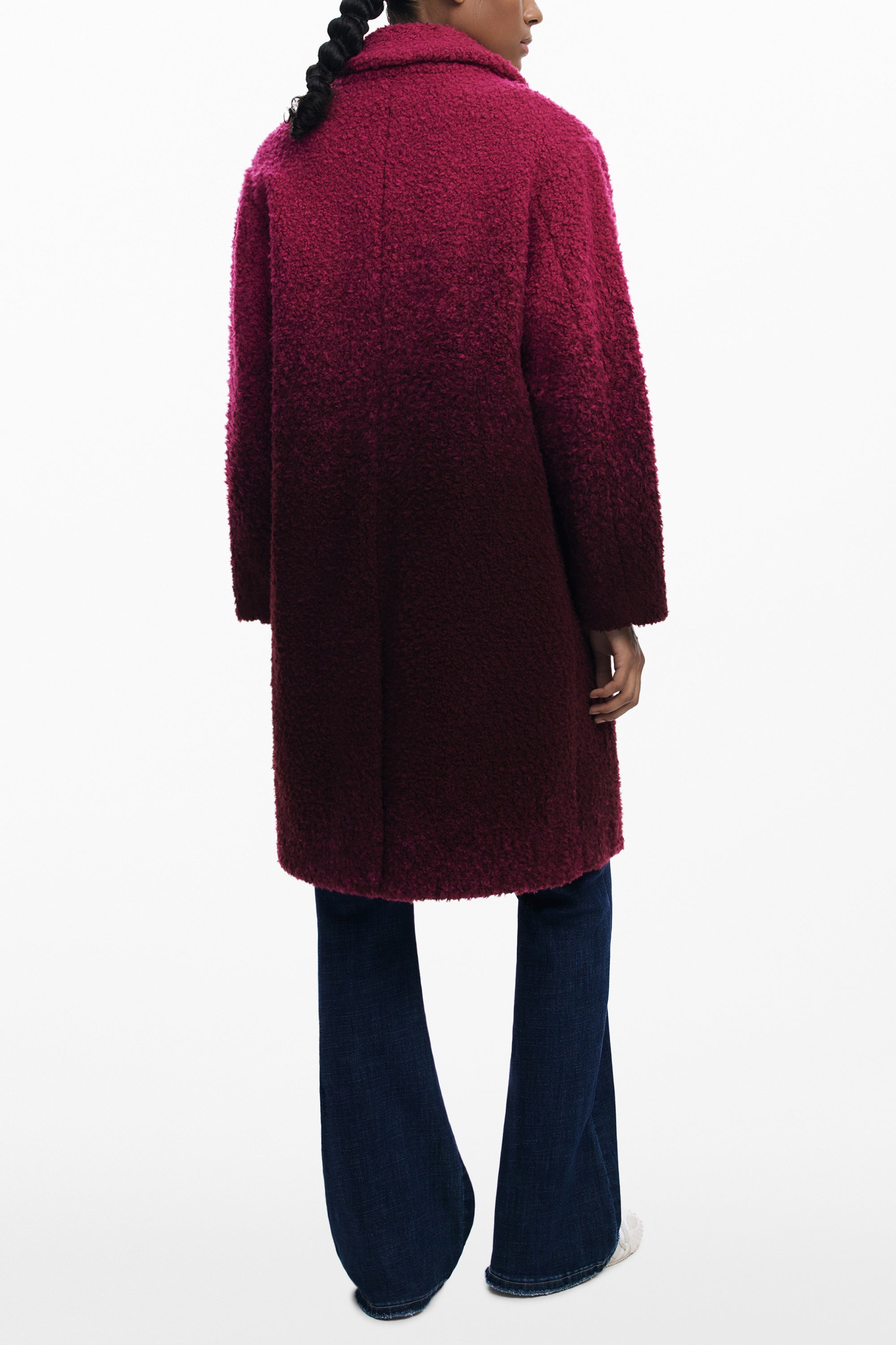 DESIGUAL ROSA MANTEL FÜR DAMEN