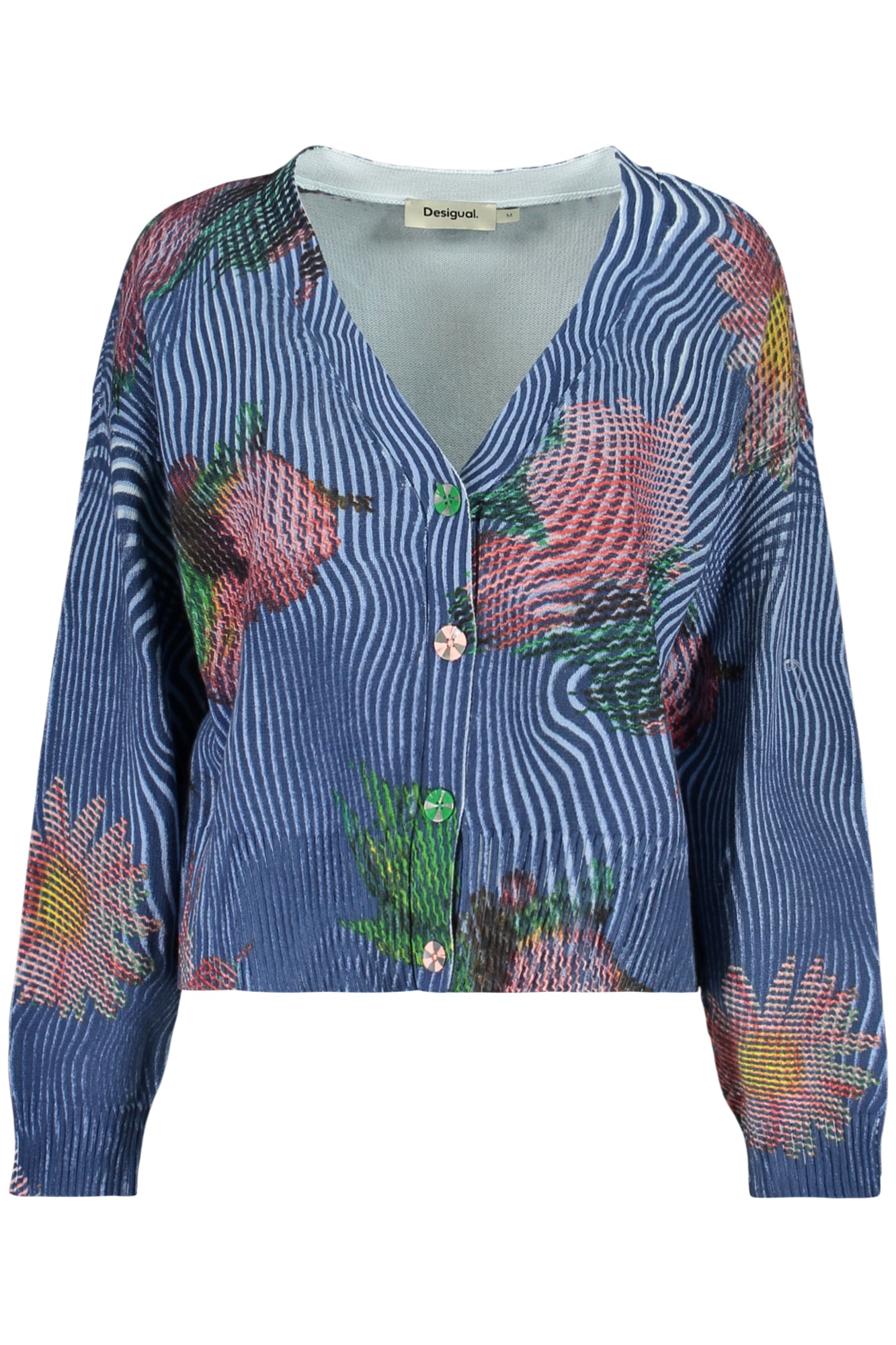 DESIGUAL Damen Oberteile – Nora Langärmlige online kaufen Blau Hauptbild