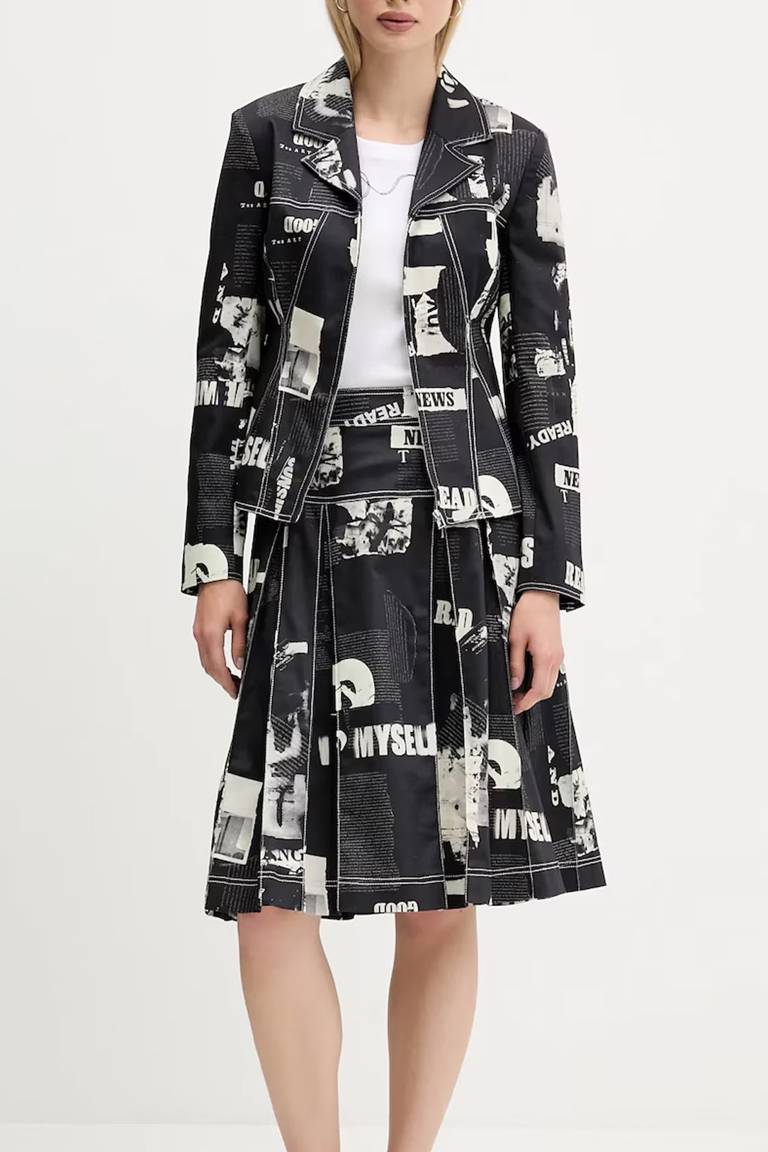 DESIGUAL DAMEN SCHWARZE SPORTJACKE