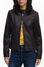 DESIGUAL DAMENJACKE BRAUN