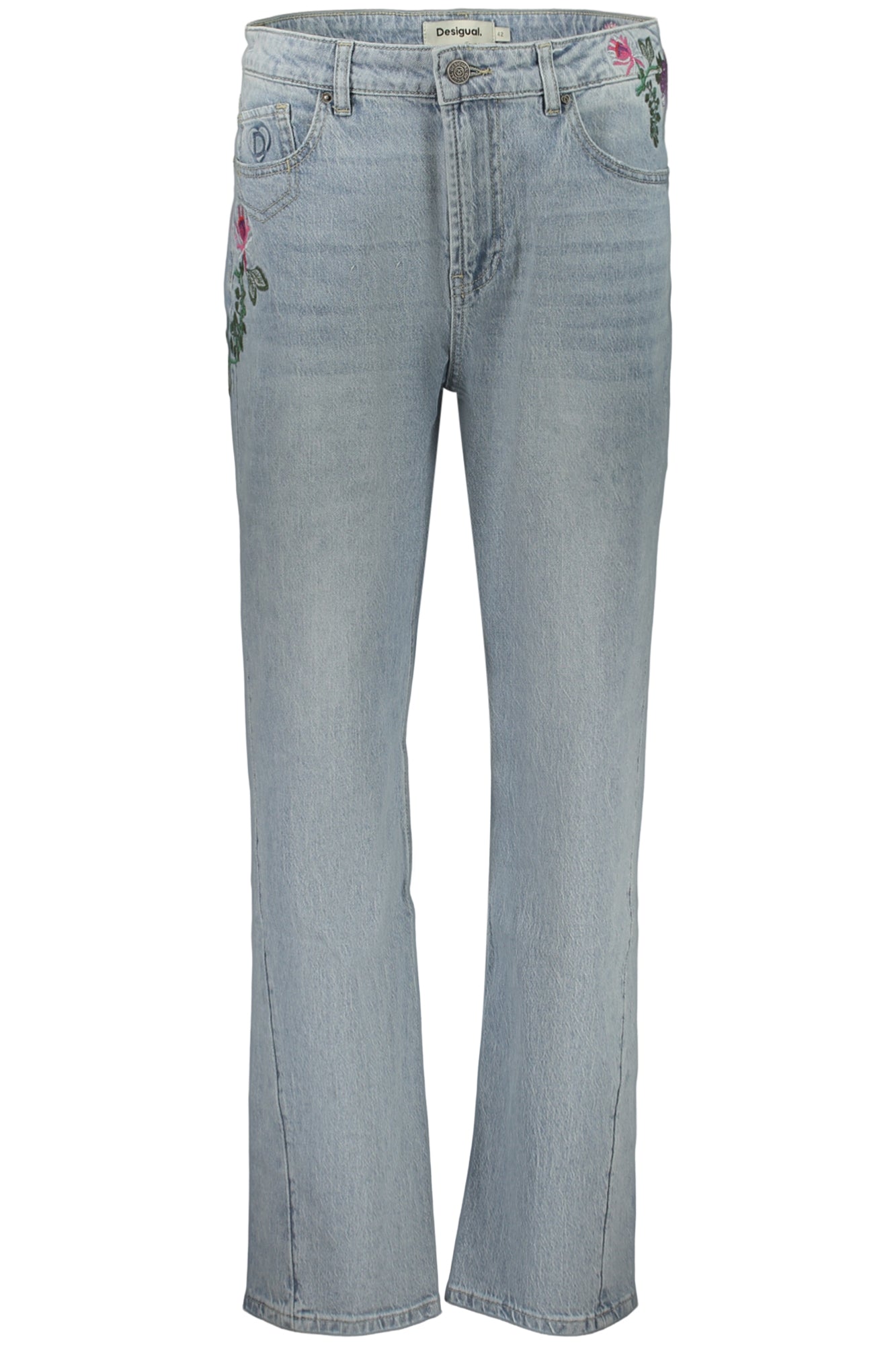 DESIGUAL Damen Jeans – mit Reißverschluss online kaufen Hellblau