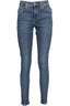 DESIGUAL DAMEN-DENIM-JEANS BLAU
