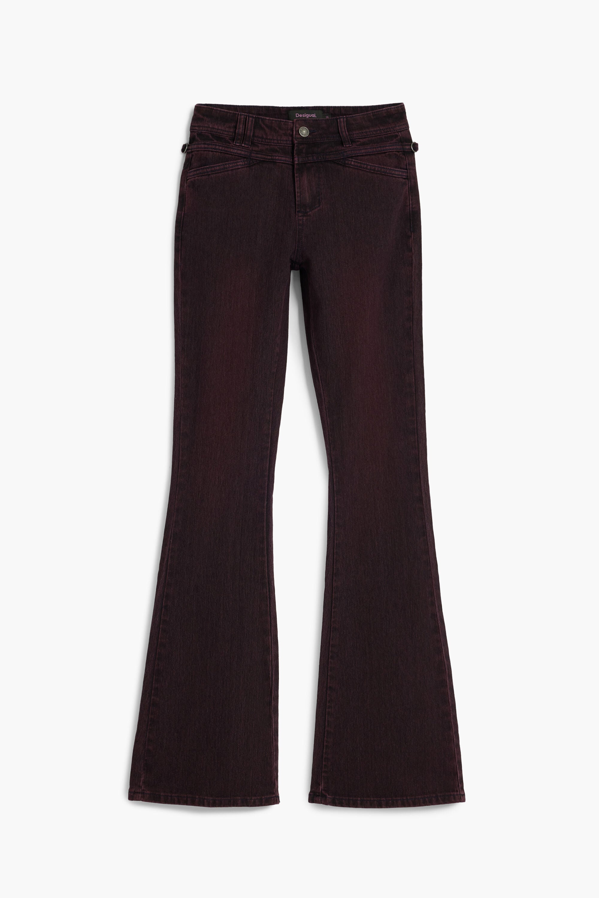 DESIGUAL Damen Jeans Lila – Moderne Denim-Hose für Herbst/Winter | soulluna.de Violett