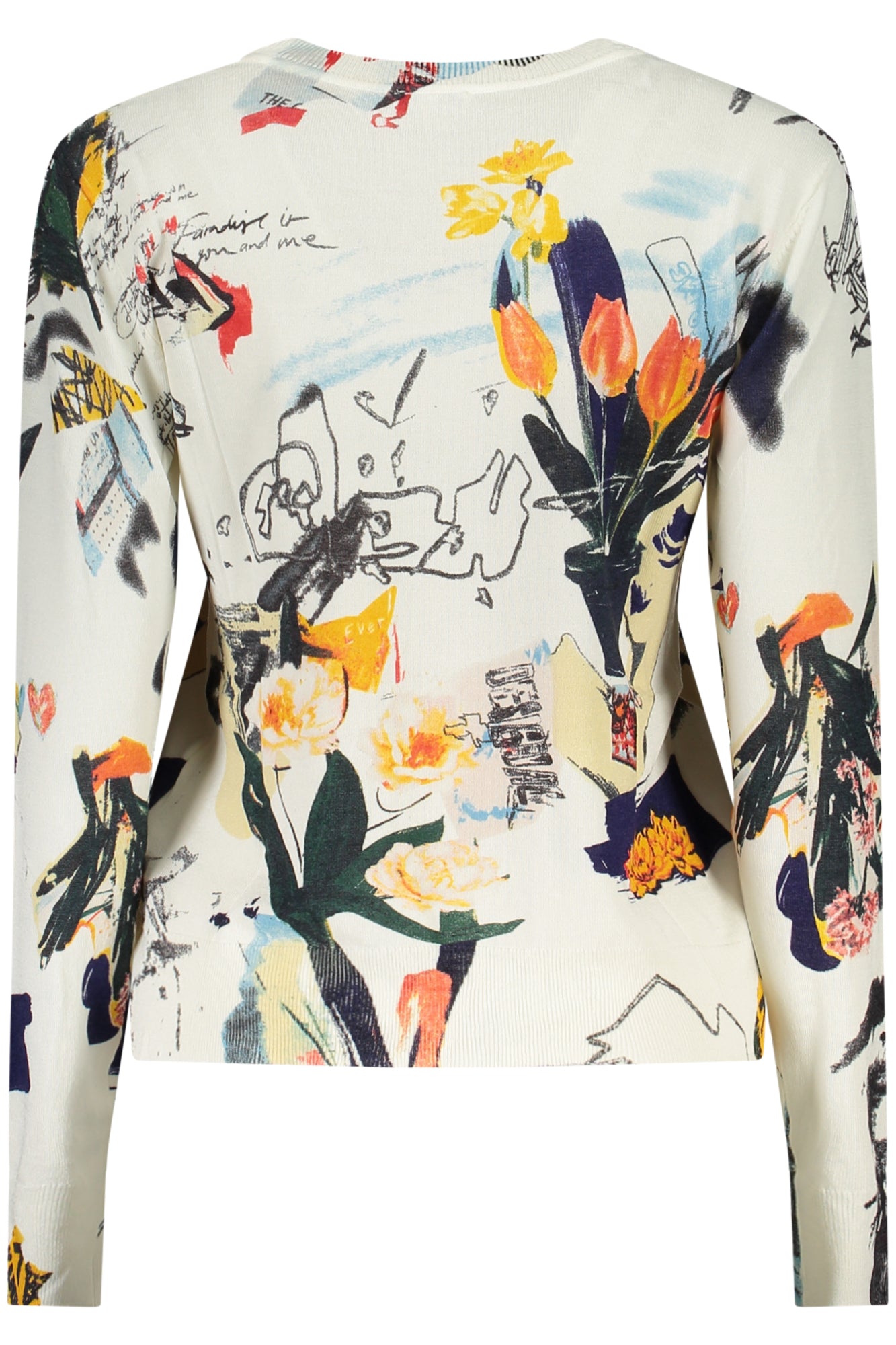 DESIGUAL Damen Oberteile – Langarm günstig online kaufen Weiß