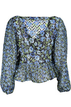 DESIGUAL DAMEN-BLAUER PULLOVER