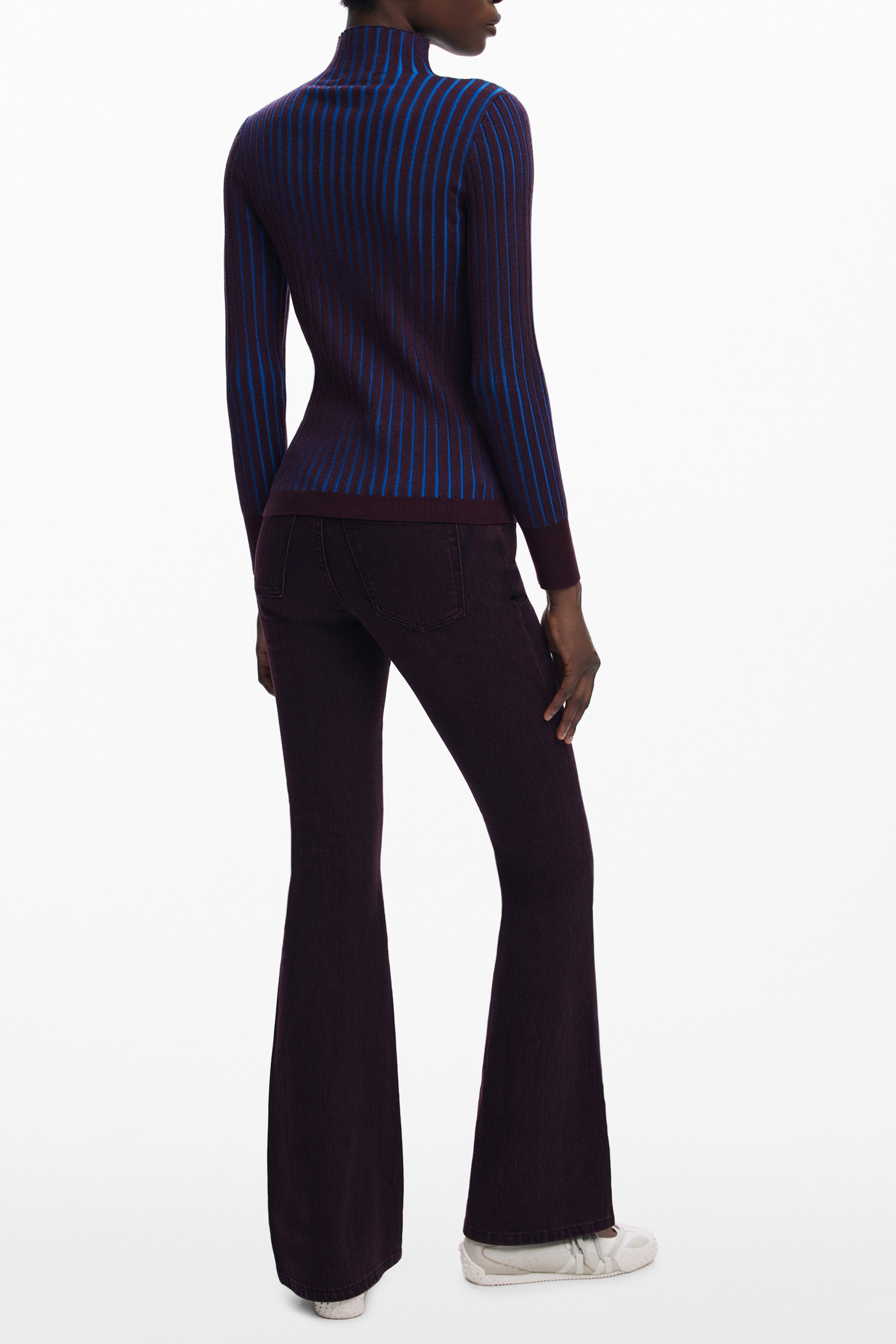 DESIGUAL DAMEN-PULLOVER IN BRAUN Zweitbild