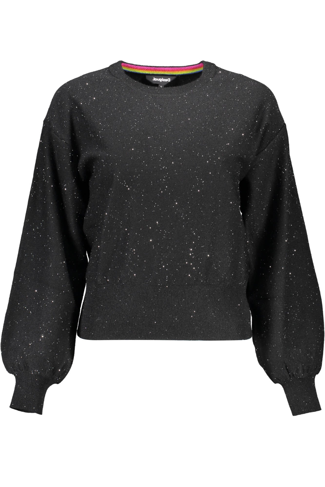 DESIGUAL PULLOVER DAMEN SCHWARZ Hauptbild