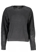 DESIGUAL SCHWARZER DAMENPULLOVER