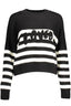 DESIGUAL Pullover Damen Schwarz – Langarmshirt mit Stickerei für Herbst/Winter Schwarz