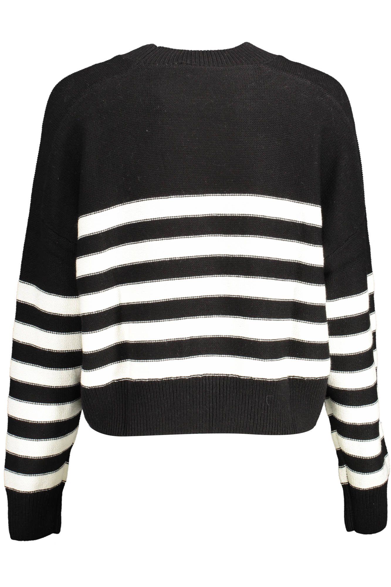 DESIGUAL Pullover Damen Schwarz – Langarmshirt mit Stickerei für Herbst/Winter Zweitbild