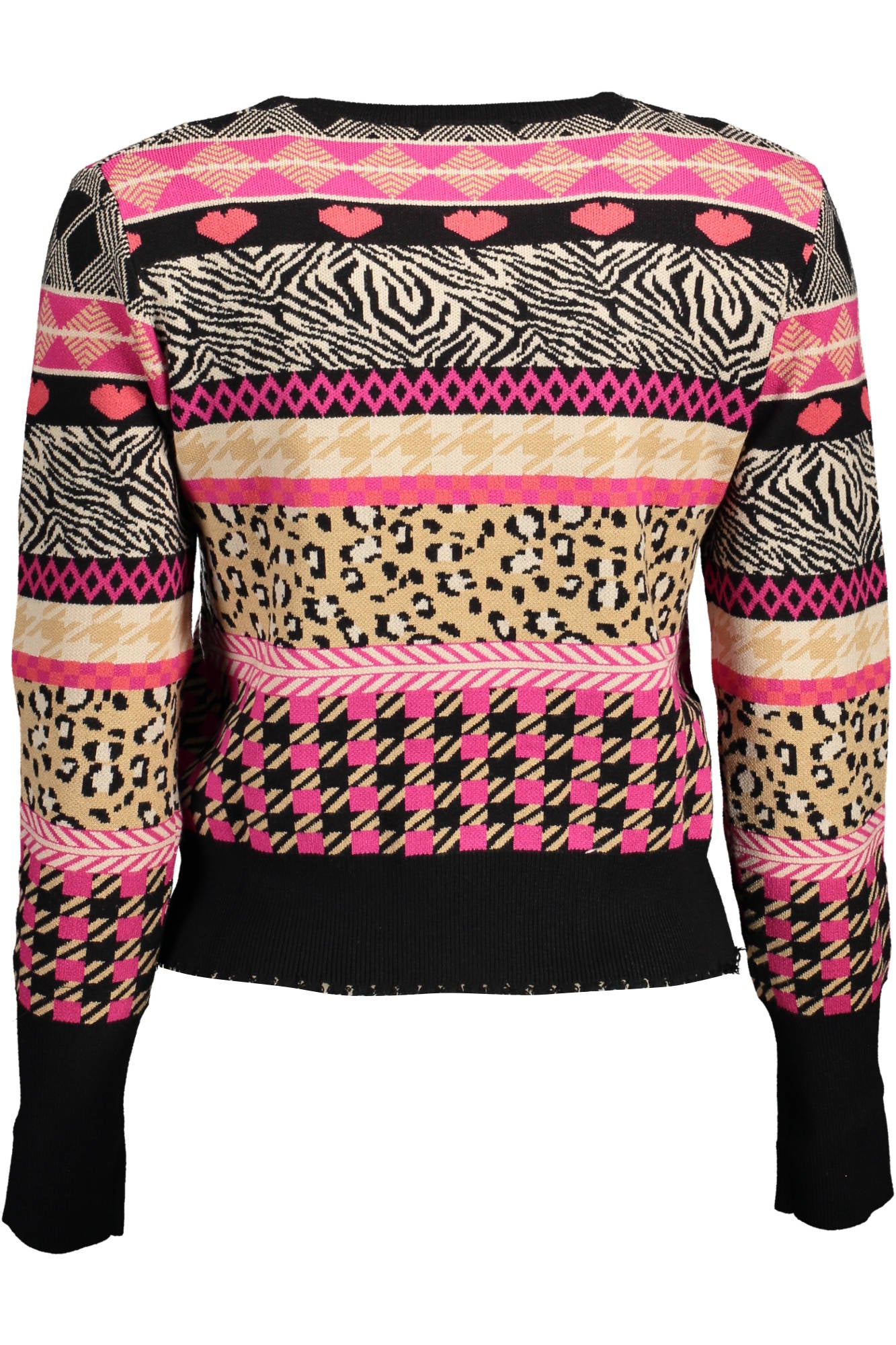 DESIGUAL PULLOVER DAMEN SCHWARZ Zweitbild